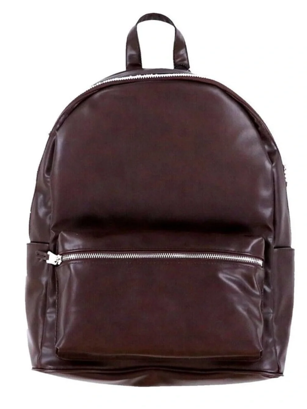 NWT Steve Madden Unisex Leather Dome Backpack and Keychain MSRP $99